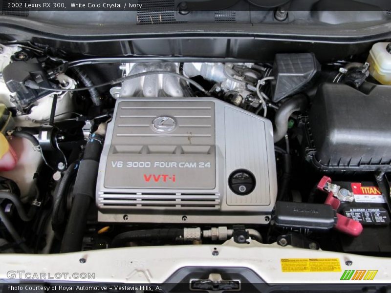 White Gold Crystal / Ivory 2002 Lexus RX 300