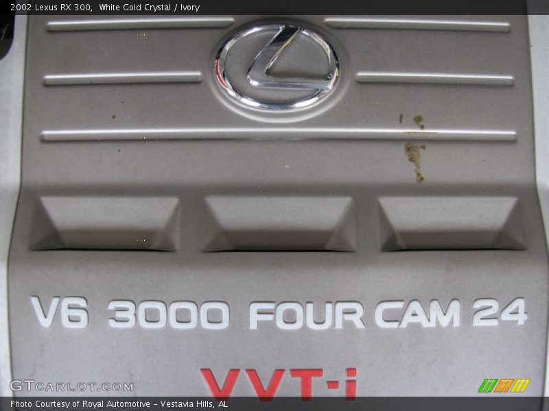 White Gold Crystal / Ivory 2002 Lexus RX 300