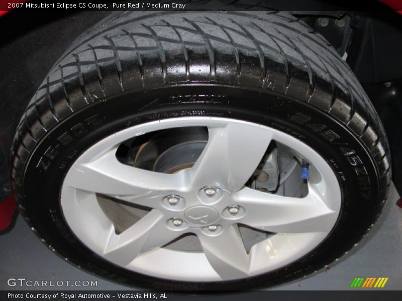 Pure Red / Medium Gray 2007 Mitsubishi Eclipse GS Coupe