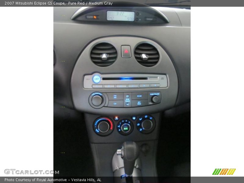 Pure Red / Medium Gray 2007 Mitsubishi Eclipse GS Coupe