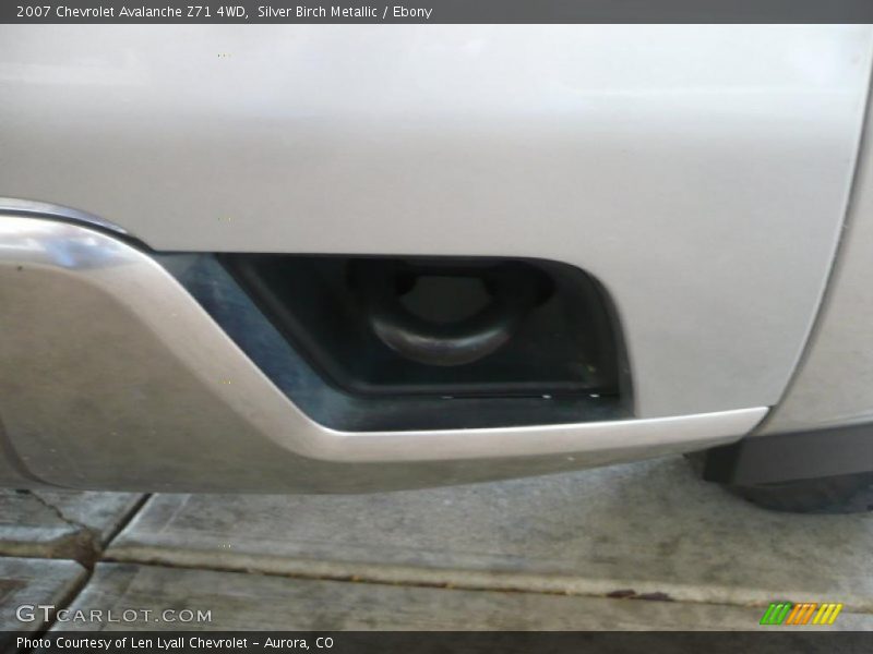 Silver Birch Metallic / Ebony 2007 Chevrolet Avalanche Z71 4WD