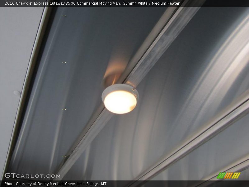 Summit White / Medium Pewter 2010 Chevrolet Express Cutaway 3500 Commercial Moving Van