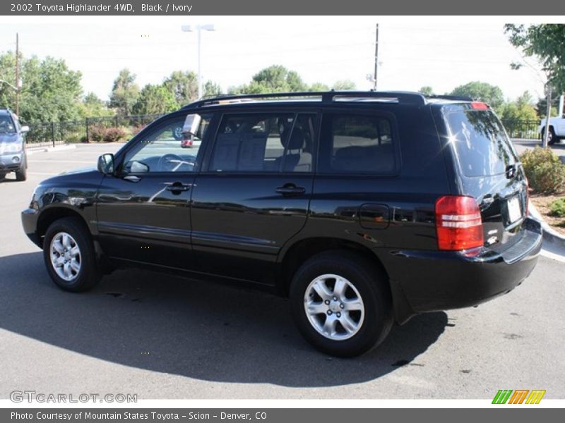 Black / Ivory 2002 Toyota Highlander 4WD