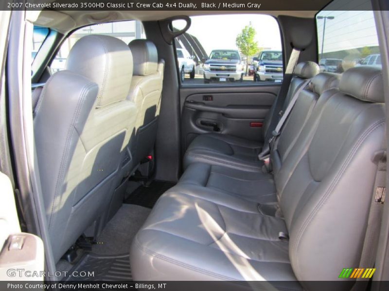 Black / Medium Gray 2007 Chevrolet Silverado 3500HD Classic LT Crew Cab 4x4 Dually