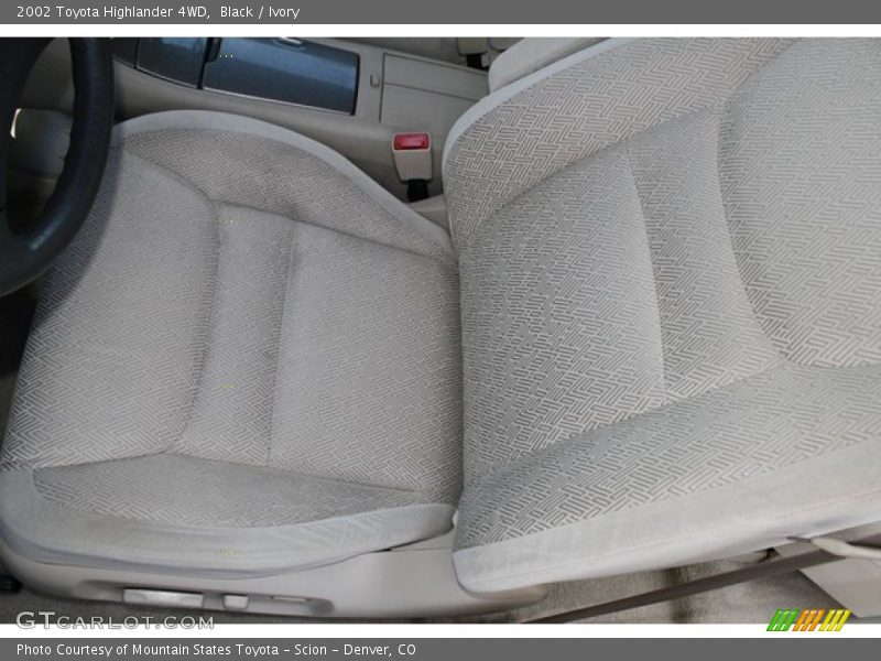 Black / Ivory 2002 Toyota Highlander 4WD