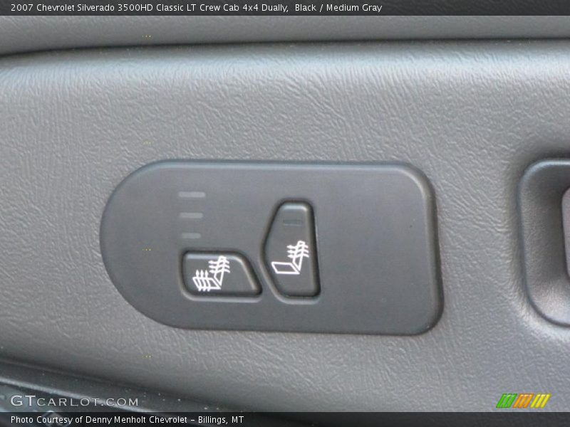 Black / Medium Gray 2007 Chevrolet Silverado 3500HD Classic LT Crew Cab 4x4 Dually