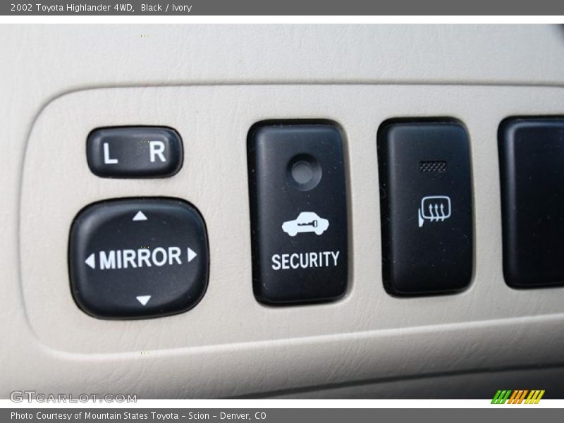 Black / Ivory 2002 Toyota Highlander 4WD