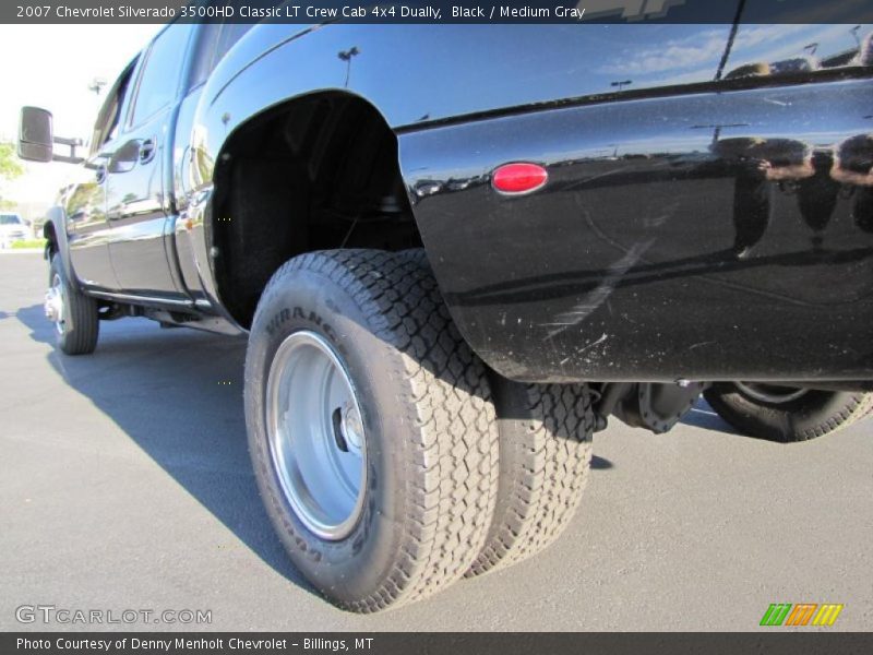 Black / Medium Gray 2007 Chevrolet Silverado 3500HD Classic LT Crew Cab 4x4 Dually