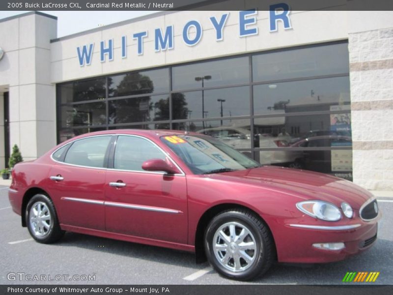 Cardinal Red Metallic / Neutral 2005 Buick LaCrosse CXL