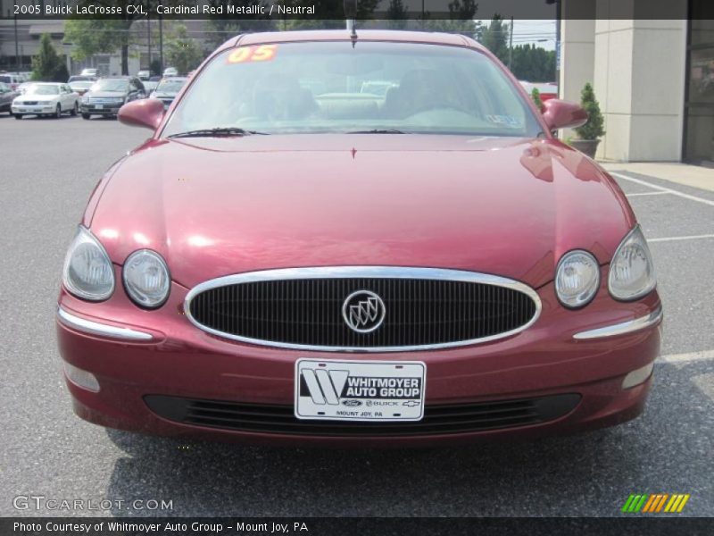 Cardinal Red Metallic / Neutral 2005 Buick LaCrosse CXL