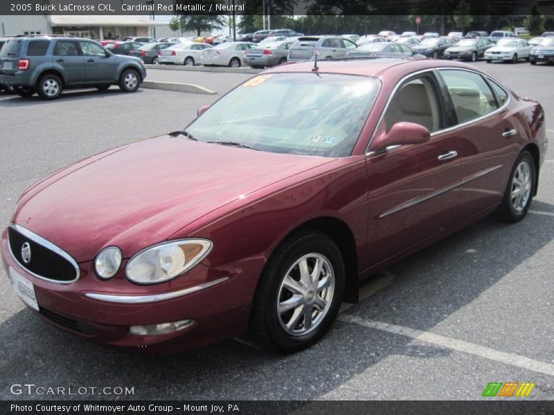 Cardinal Red Metallic / Neutral 2005 Buick LaCrosse CXL