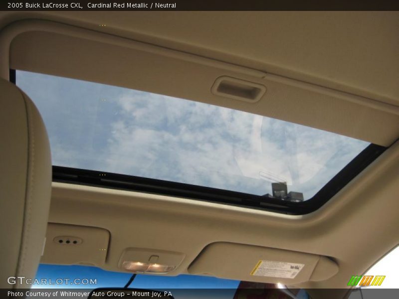 Cardinal Red Metallic / Neutral 2005 Buick LaCrosse CXL