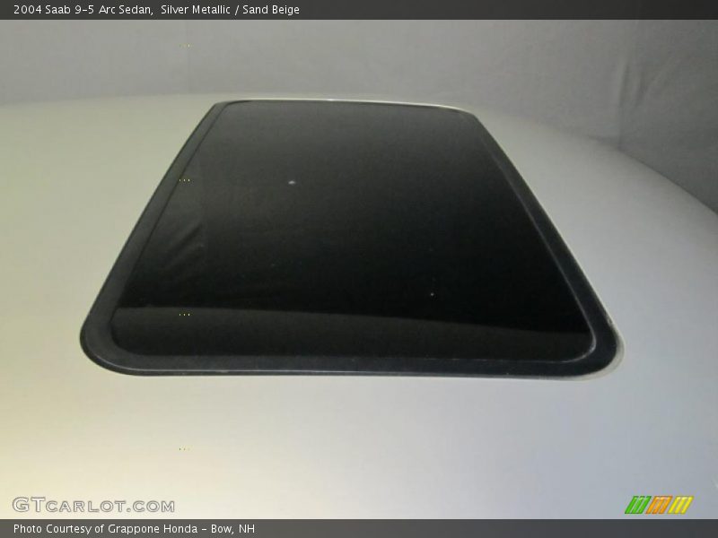 Silver Metallic / Sand Beige 2004 Saab 9-5 Arc Sedan