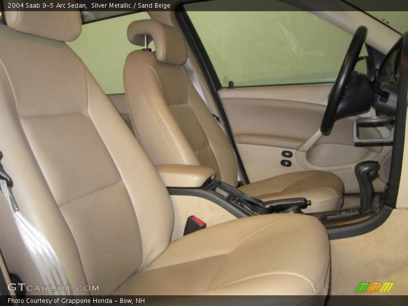 Silver Metallic / Sand Beige 2004 Saab 9-5 Arc Sedan