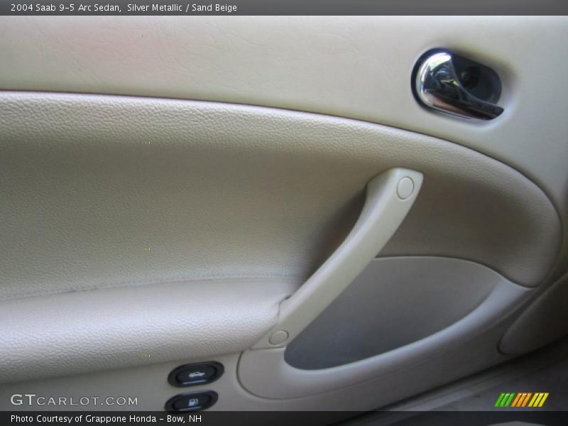 Silver Metallic / Sand Beige 2004 Saab 9-5 Arc Sedan