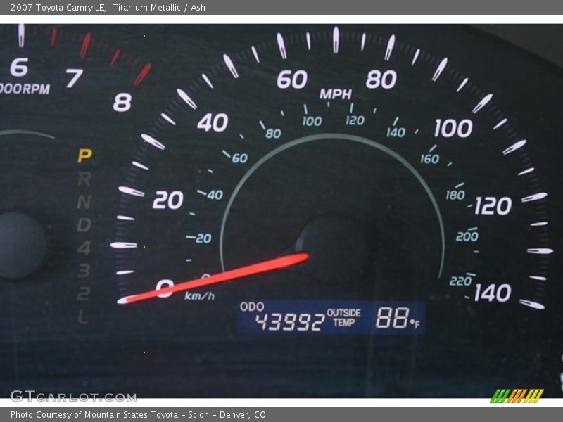 Titanium Metallic / Ash 2007 Toyota Camry LE