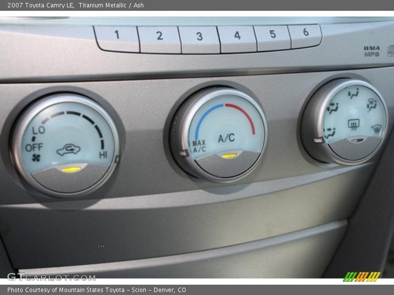 Titanium Metallic / Ash 2007 Toyota Camry LE