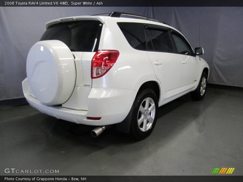 Super White / Ash 2008 Toyota RAV4 Limited V6 4WD