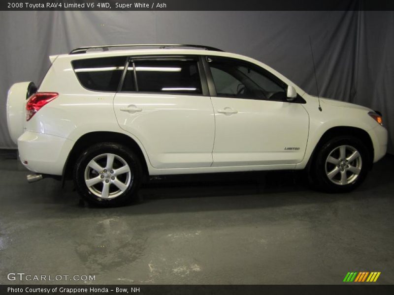 Super White / Ash 2008 Toyota RAV4 Limited V6 4WD