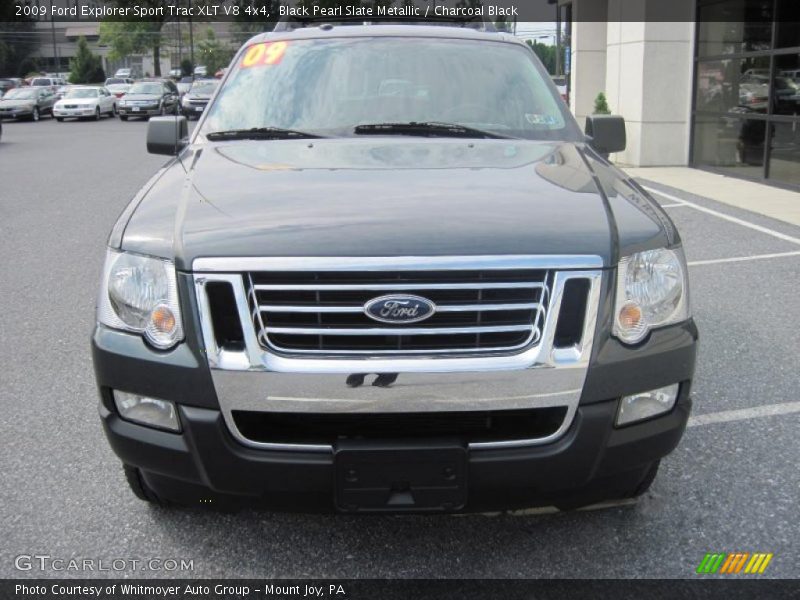 Black Pearl Slate Metallic / Charcoal Black 2009 Ford Explorer Sport Trac XLT V8 4x4