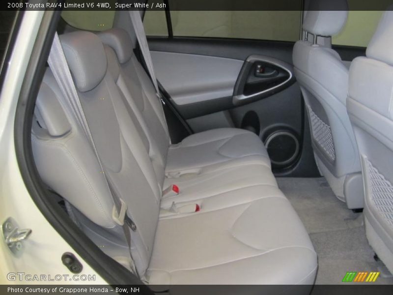 Super White / Ash 2008 Toyota RAV4 Limited V6 4WD