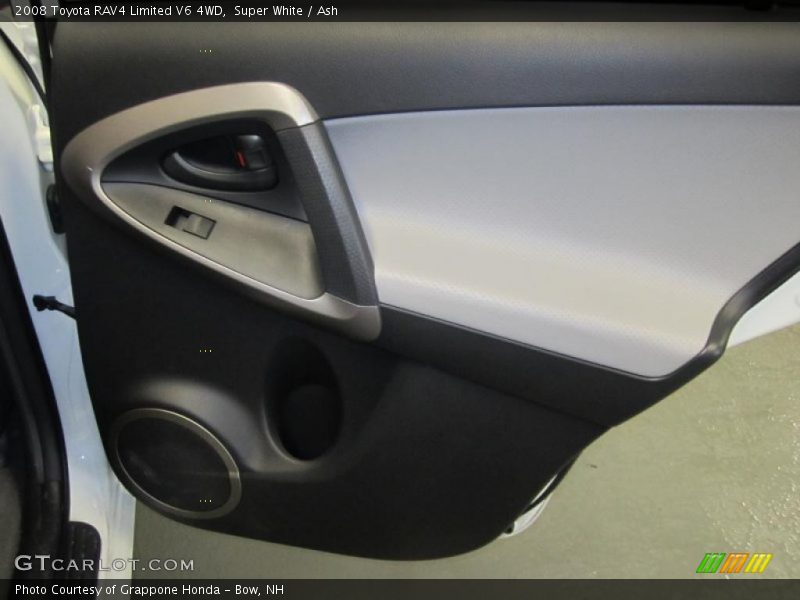 Super White / Ash 2008 Toyota RAV4 Limited V6 4WD