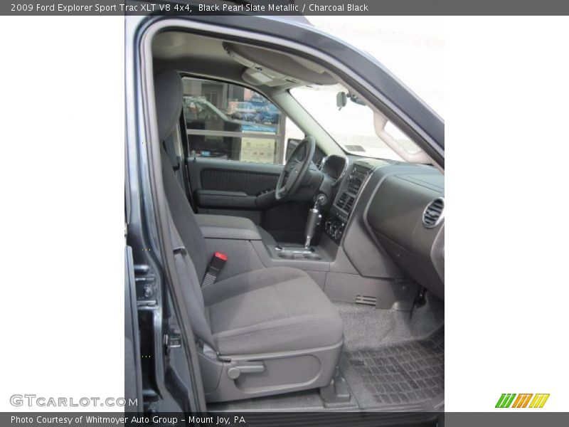 Black Pearl Slate Metallic / Charcoal Black 2009 Ford Explorer Sport Trac XLT V8 4x4