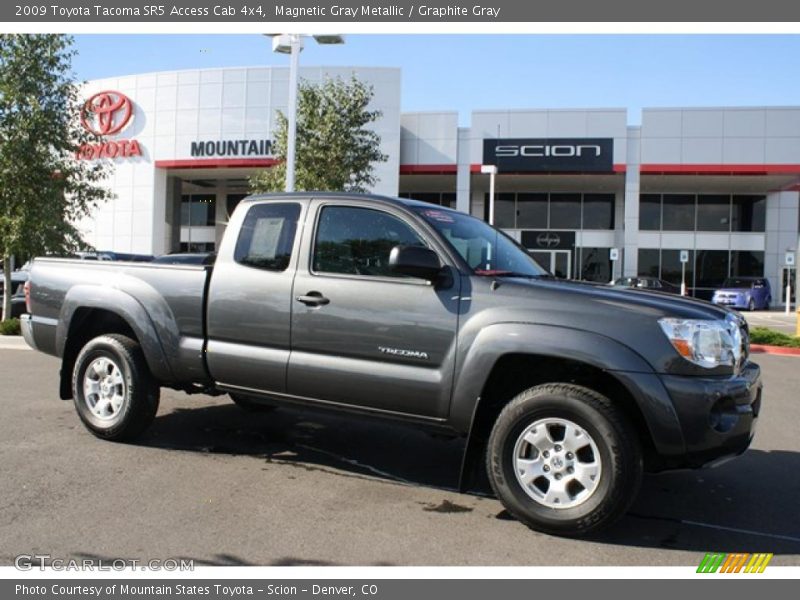Magnetic Gray Metallic / Graphite Gray 2009 Toyota Tacoma SR5 Access Cab 4x4