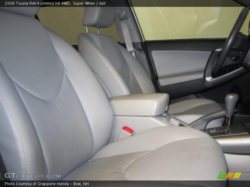 Super White / Ash 2008 Toyota RAV4 Limited V6 4WD