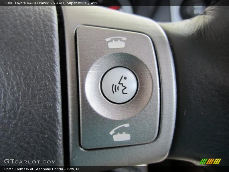 Super White / Ash 2008 Toyota RAV4 Limited V6 4WD