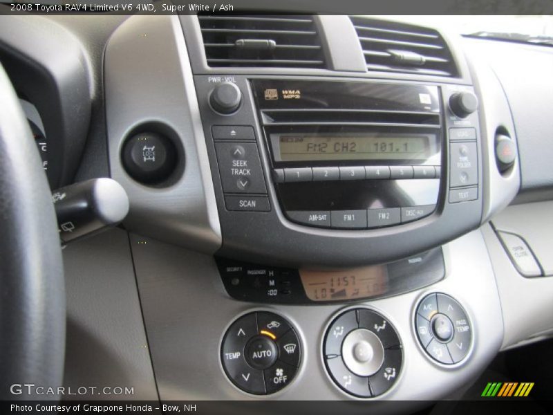 Super White / Ash 2008 Toyota RAV4 Limited V6 4WD