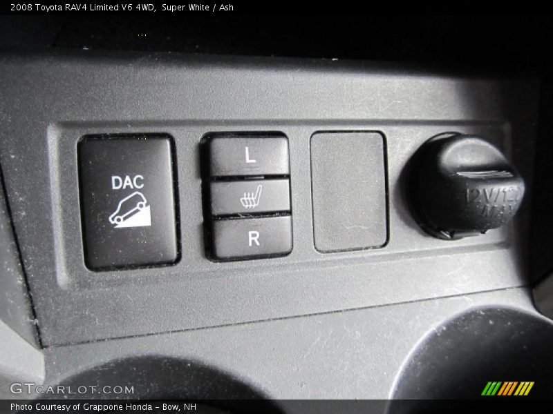 Super White / Ash 2008 Toyota RAV4 Limited V6 4WD
