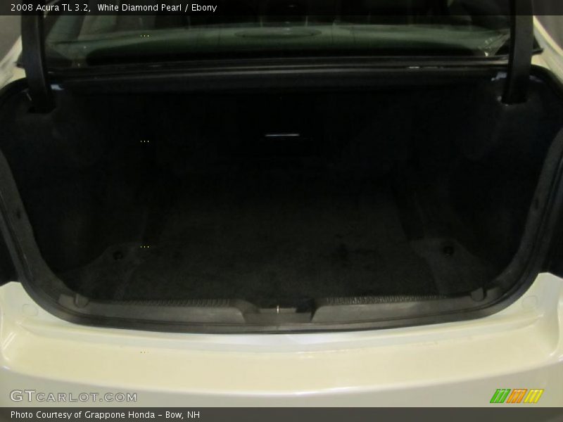 White Diamond Pearl / Ebony 2008 Acura TL 3.2