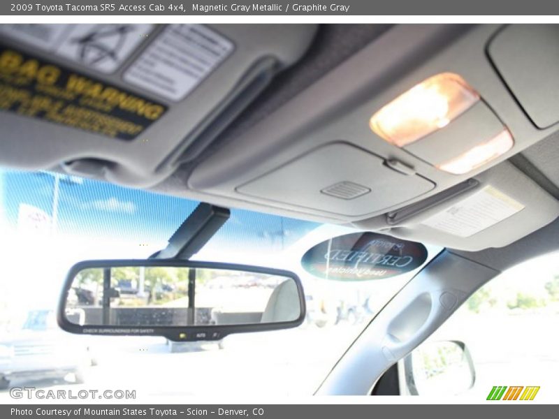 Magnetic Gray Metallic / Graphite Gray 2009 Toyota Tacoma SR5 Access Cab 4x4