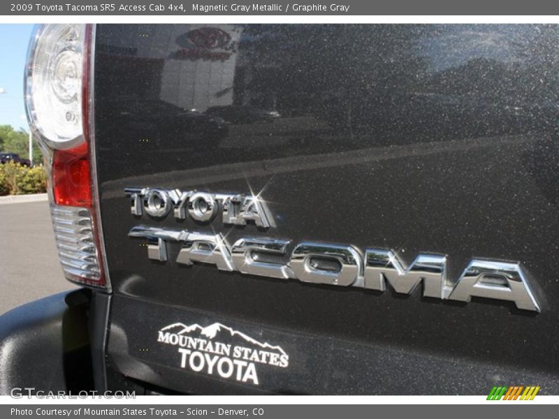 Magnetic Gray Metallic / Graphite Gray 2009 Toyota Tacoma SR5 Access Cab 4x4