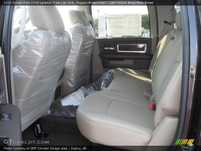 Rugged Brown Pearl / Light Pebble Beige/Bark Brown 2010 Dodge Ram 2500 Laramie Crew Cab 4x4