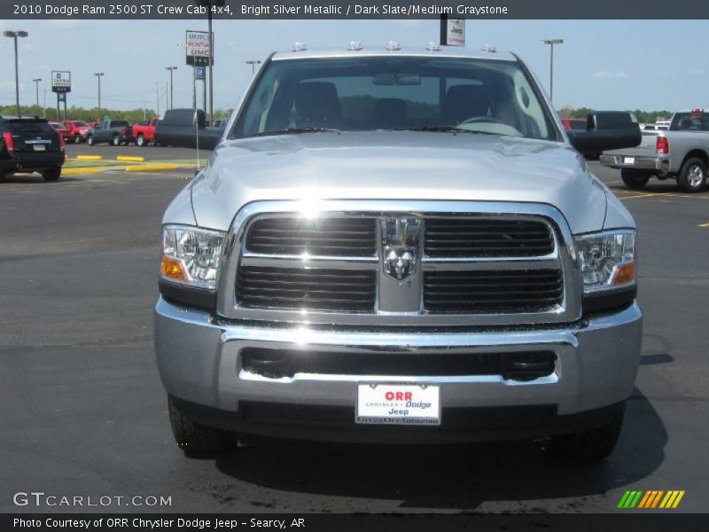 Bright Silver Metallic / Dark Slate/Medium Graystone 2010 Dodge Ram 2500 ST Crew Cab 4x4