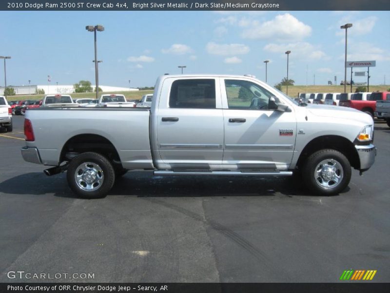 Bright Silver Metallic / Dark Slate/Medium Graystone 2010 Dodge Ram 2500 ST Crew Cab 4x4