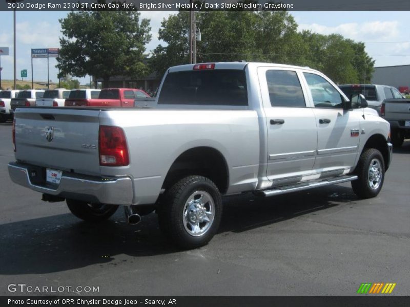 Bright Silver Metallic / Dark Slate/Medium Graystone 2010 Dodge Ram 2500 ST Crew Cab 4x4