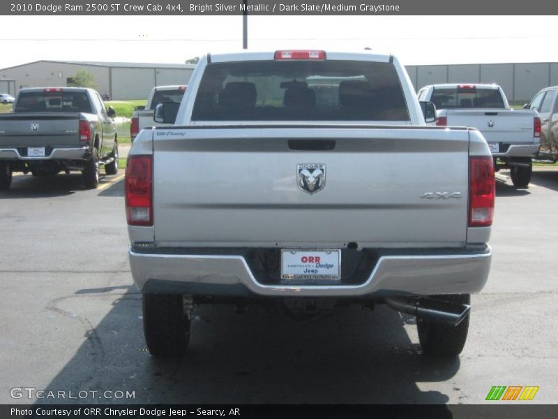 Bright Silver Metallic / Dark Slate/Medium Graystone 2010 Dodge Ram 2500 ST Crew Cab 4x4