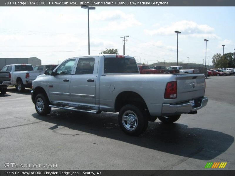 Bright Silver Metallic / Dark Slate/Medium Graystone 2010 Dodge Ram 2500 ST Crew Cab 4x4