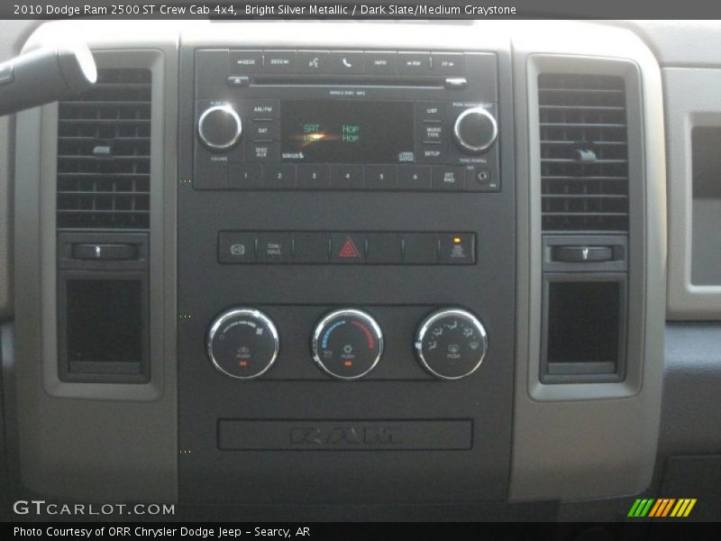 Bright Silver Metallic / Dark Slate/Medium Graystone 2010 Dodge Ram 2500 ST Crew Cab 4x4