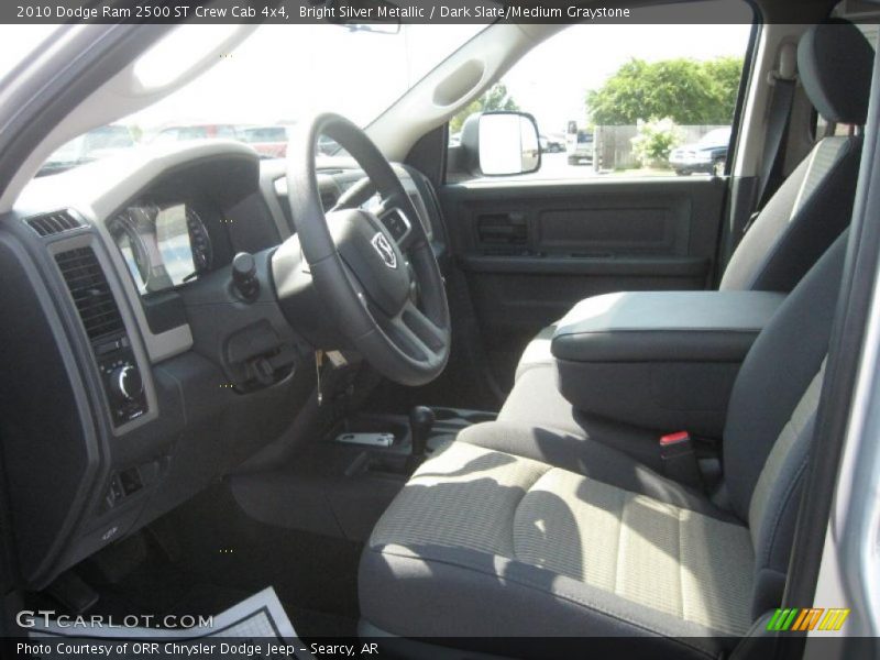 Bright Silver Metallic / Dark Slate/Medium Graystone 2010 Dodge Ram 2500 ST Crew Cab 4x4