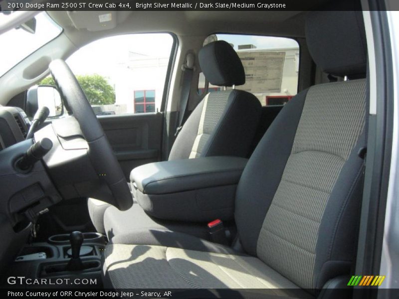 Bright Silver Metallic / Dark Slate/Medium Graystone 2010 Dodge Ram 2500 ST Crew Cab 4x4