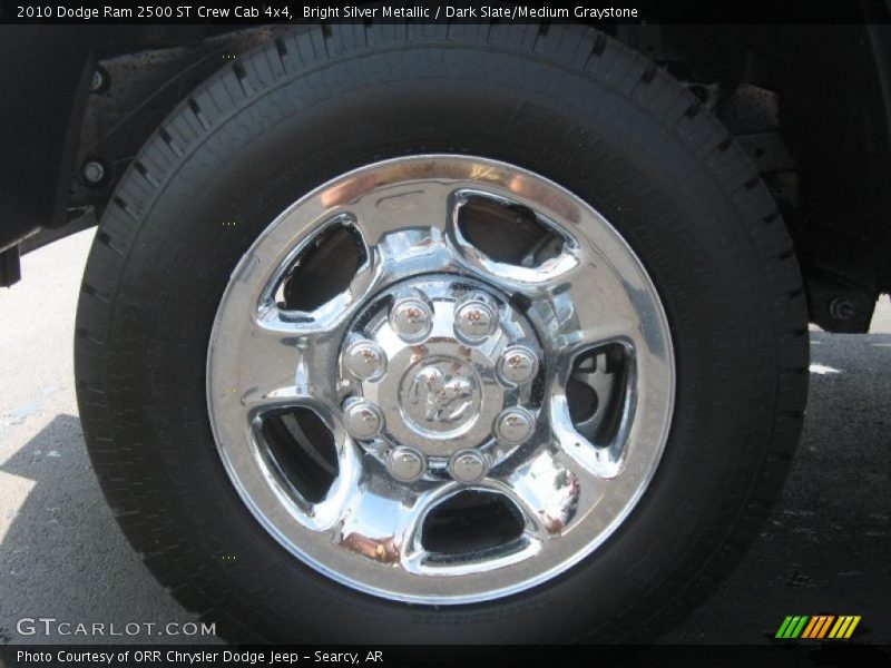 Bright Silver Metallic / Dark Slate/Medium Graystone 2010 Dodge Ram 2500 ST Crew Cab 4x4