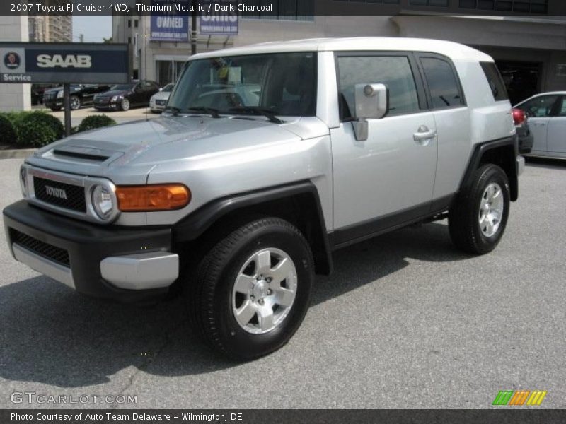 Titanium Metallic / Dark Charcoal 2007 Toyota FJ Cruiser 4WD