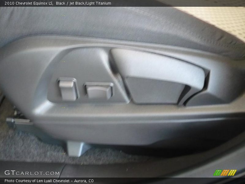 Black / Jet Black/Light Titanium 2010 Chevrolet Equinox LS
