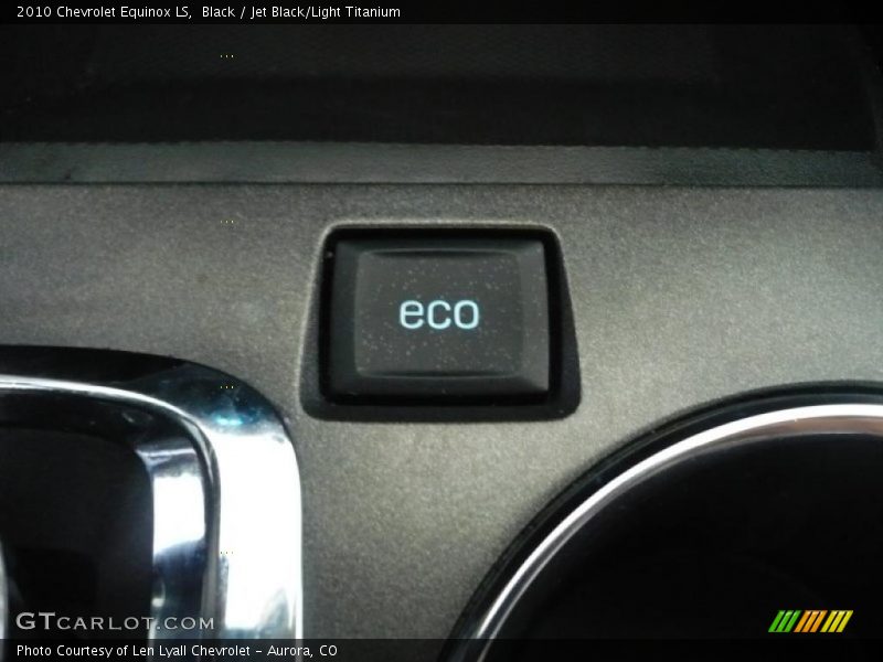 Black / Jet Black/Light Titanium 2010 Chevrolet Equinox LS