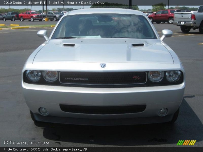 Bright Silver Metallic / Dark Slate Gray 2010 Dodge Challenger R/T