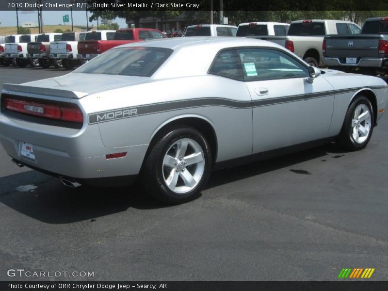 Bright Silver Metallic / Dark Slate Gray 2010 Dodge Challenger R/T